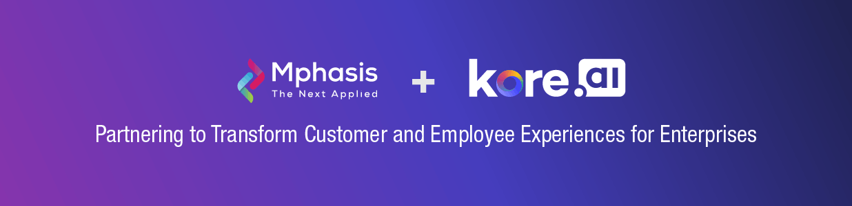 Mphasis.ai as a strategic partner of Kore.ai